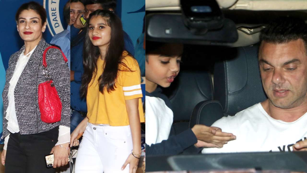 Raveena, Sohail Khan and others too spotted!
